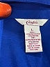Candie's Blue 3/4 Sleeve Button-Down Shirt Size L - photo 7