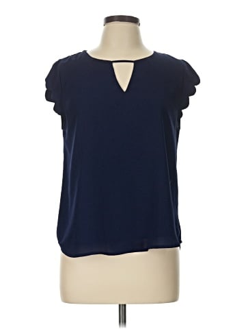 E&M Collection Short Sleeve Blouse (view 1)