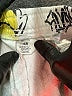 H&M Graphic White Sweatpants Size 7 - photo 3
