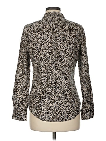 J.Crew Factory Store Long Sleeve Button-Down Shirt (view 2)