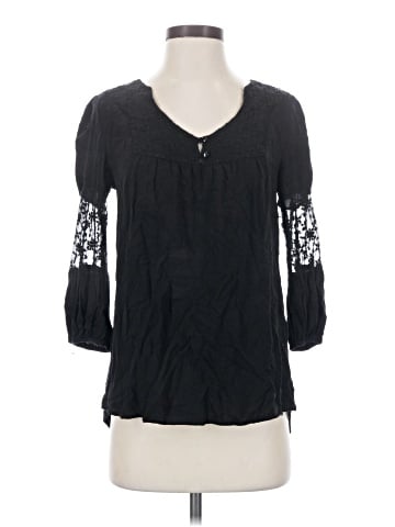 Painted Threads 3/4 Sleeve Blouse (view 1)