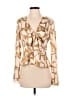Parker 100% Polyester Gold Long Sleeve Blouse Size S (estimated) - photo 1