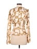 Parker 100% Polyester Gold Long Sleeve Blouse Size S (estimated) - photo 2