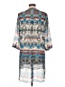 Valerie Stevens 100% Polyester Blue Kimono Size L - photo 2