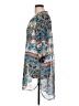 Valerie Stevens 100% Polyester Blue Kimono Size L - photo 5