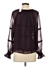 Ann Taylor Purple Long Sleeve Blouse Size XS - photo 2