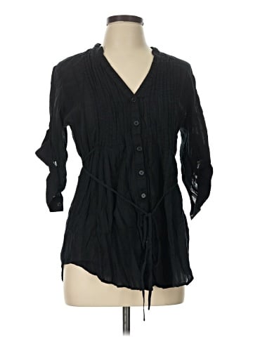 Daisy Fuentes 3/4 Sleeve Blouse (view 1)