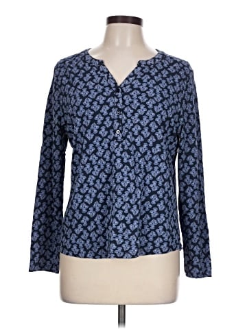 Style&Co Long Sleeve Henley (view 1)