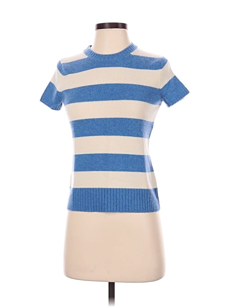 Pre-owned Jcrew Sweater Vest In Blue