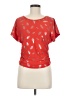 Love Red Short Sleeve Top Size M - photo 1