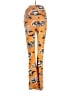 Love Print Orange Casual Pants Size M - photo 1