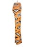 Love Print Orange Casual Pants Size M - photo 4