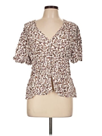 Dear John Short Sleeve Blouse (view 1)