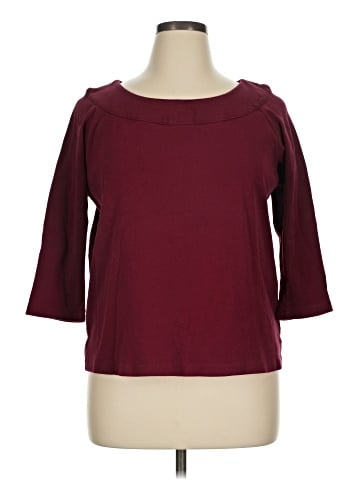 Rafaella Studio 3/4 Sleeve Top (view 1)