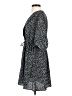 Atmosphere 100% Polyester Print Black Casual Dress Size 4 - photo 5