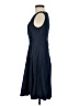Zara Basic Solid Blue Casual Dress Size XS - photo 5