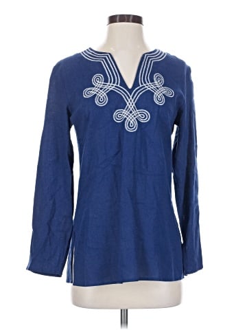 Carole Little Long Sleeve Blouse (view 1)