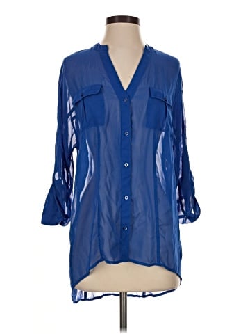 Candie's 3/4 Sleeve Blouse (view 1)