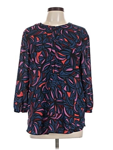Not Your Daughter's Jeans 3/4 Sleeve Blouse (view 1)