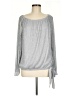 Chaus Silver Long Sleeve Blouse Size M - photo 1