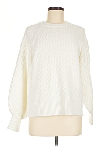 Line & Dot Pullover Sweater (view 1)