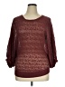 Naf Naf Burgundy Pullover Sweater Size XL - photo 1