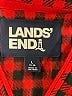Lands' End 100% Polyester Checkered-gingham Red Jacket Size L (kids) - photo 3