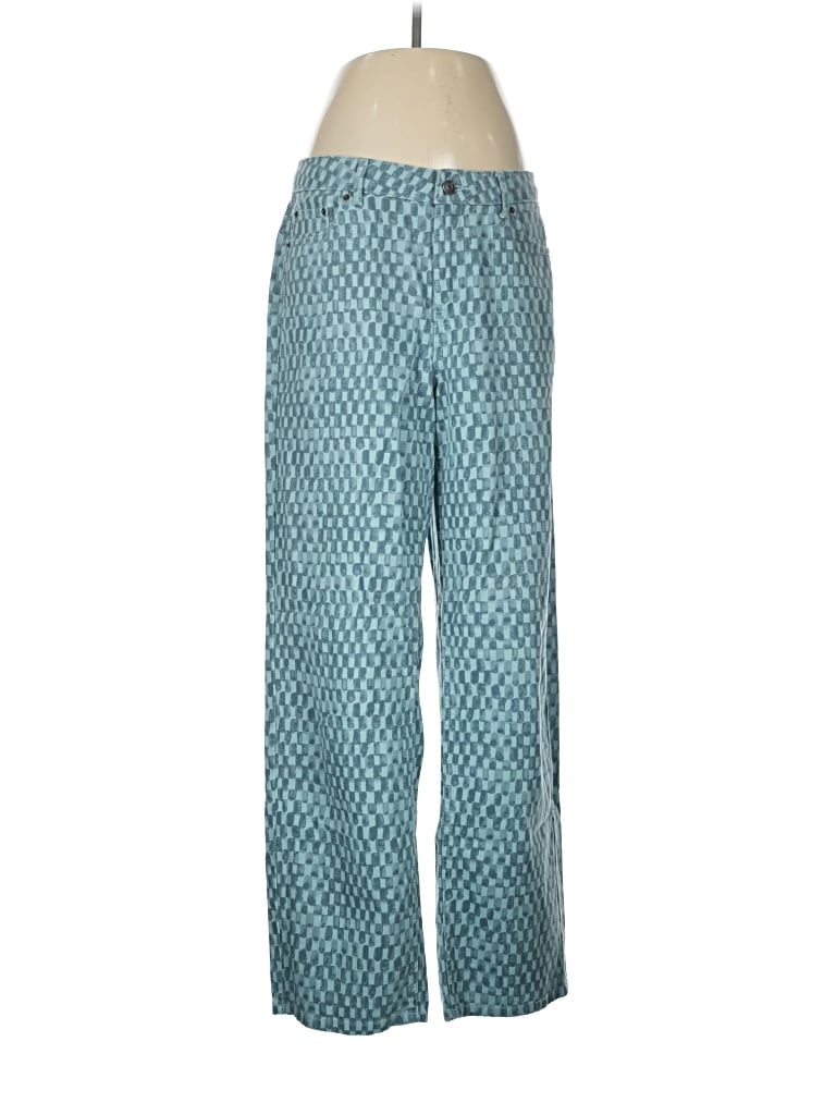Pre-owned Future Collective Jeans In Teal