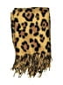 Unbranded 100% Polyester Animal Print Tan Scarf One size - photo 2