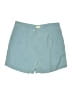 DONNI 100% Lyocell Solid Teal Shorts Size M - photo 1