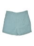 DONNI 100% Lyocell Solid Teal Shorts Size M - photo 2