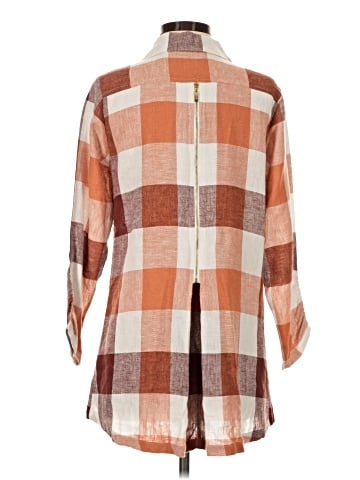 Soft Surroundings 3/4 Sleeve Button-Down Shirt (view 2)
