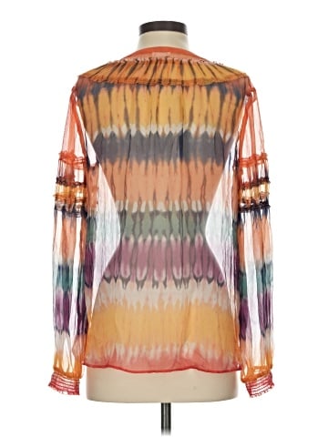 Ecru Long Sleeve Blouse (view 2)