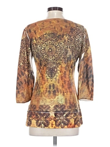 One World 3/4 Sleeve Blouse (view 2)