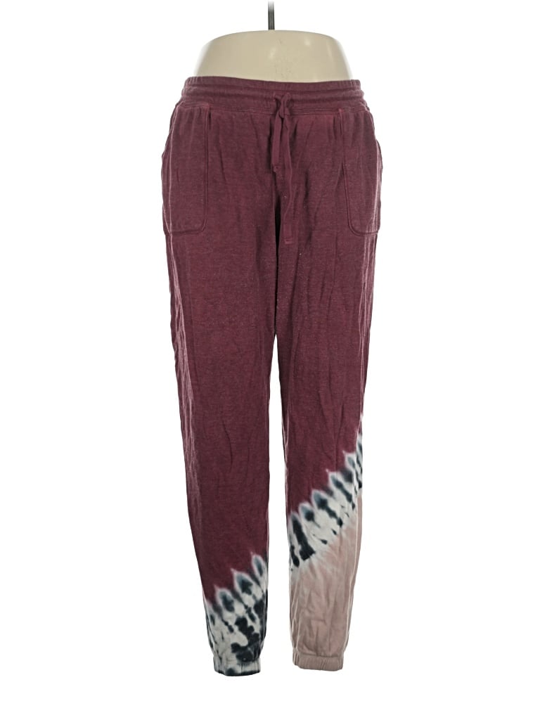 Pre-owned Maurices Casual Pants In Burgundy