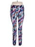 Lularoe Print Blue Active Pants Size 1X (Tall & Curvy) - photo 1
