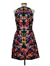 Boston Proper Floral Black Cocktail Dress Size 6 - photo 2