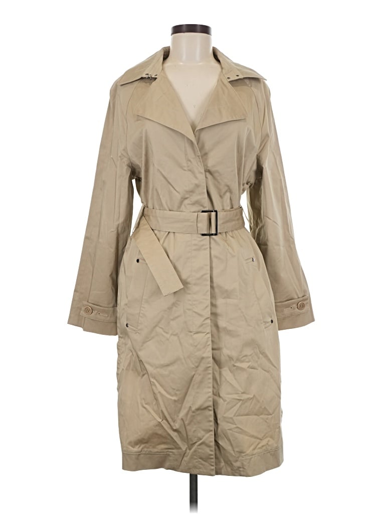 Pre-owned Lita By Ciara Trenchcoat In Tan