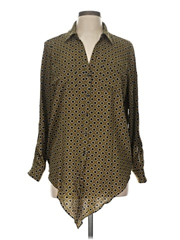 Jones New York Signature Long Sleeve Blouse (view 1)