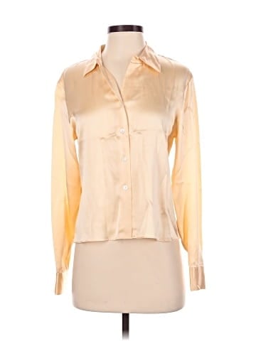 Field Manor Long Sleeve Silk Top (view 1)