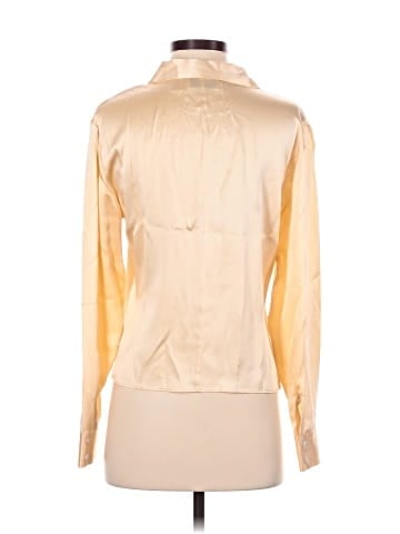 Field Manor Long Sleeve Silk Top (view 2)
