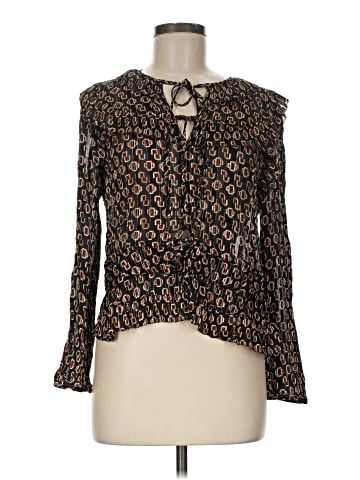 Maje Long Sleeve Blouse (view 1)