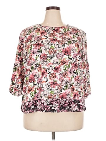 J.Jill 3/4 Sleeve T-Shirt (view 1)