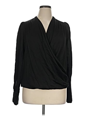 City Chic Long Sleeve Blouse (view 1)