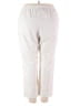Alfred Dunner Solid Ivory Casual Pants Size 18 - photo 2