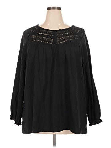 Lane Bryant Long Sleeve T-Shirt (view 1)