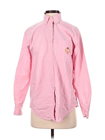 Lauren by Ralph Lauren Long Sleeve Button-Down Shirt (view 1)