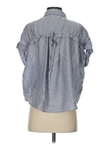 Soon 3/4 Sleeve Button-Down Shirt (view 2)