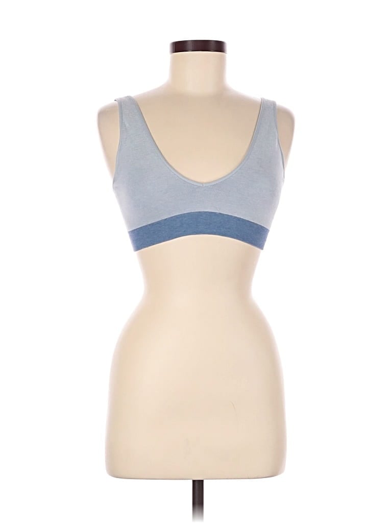 Pre-owned Aerie Sports Bra In Blue