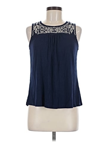 Skies Are Blue Sleeveless T-Shirt (view 1)